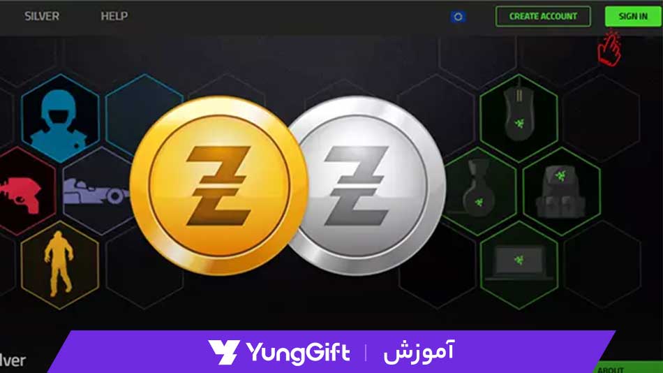 نحوه وارد کردن گیفت کارت RAZER
