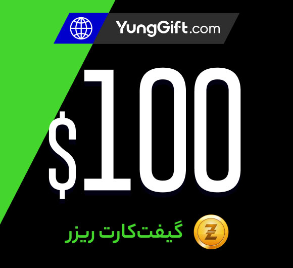 خرید گیفت کارت 100 دلاری razer gold گلوبال