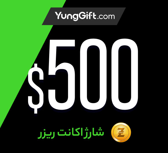 خرید گیفت کارت 500 دلاری razer gold آمریکا
