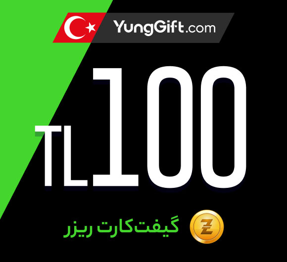 خرید گیفت کارت 100 دلاری razer gold ترکیه