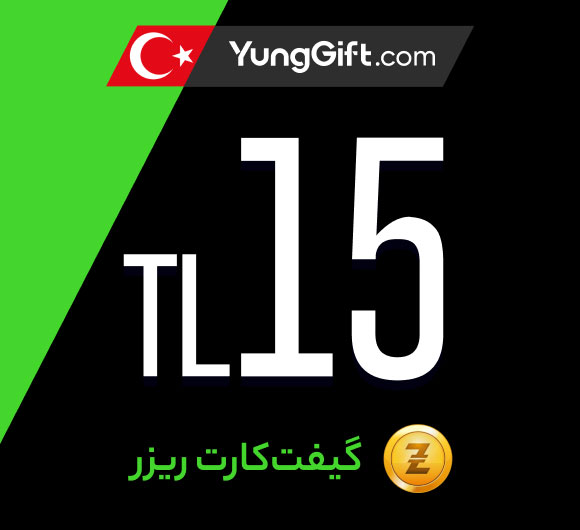 خرید گیفت کارت 15 دلاری razer gold ترکیه