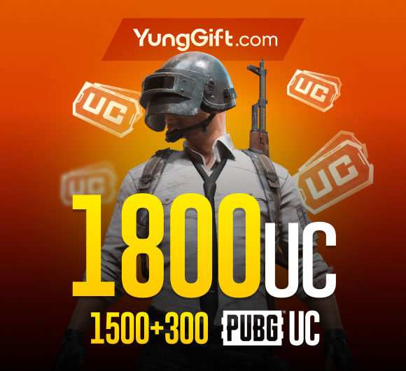خرید 1800 یوسی پابجی موبایل