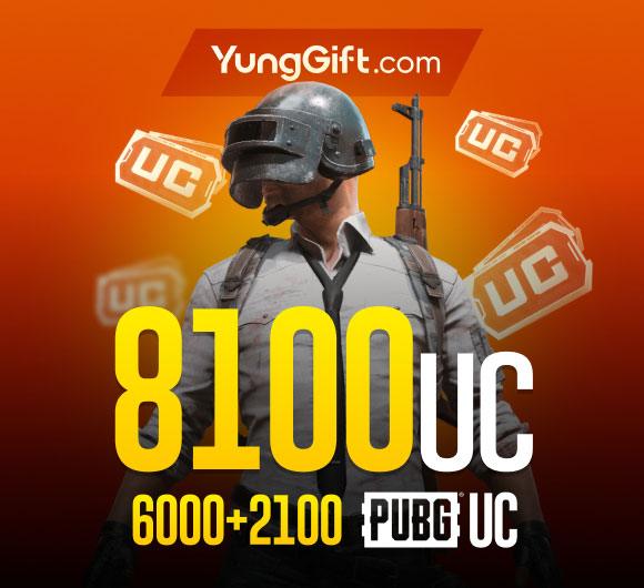 خرید 8100 یوسی پابجی موبایل